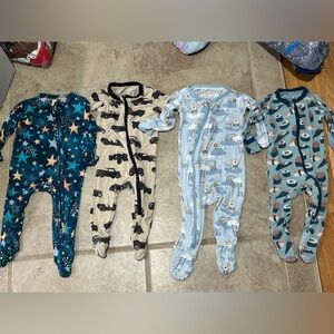 Bamboo footie pajamas